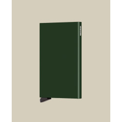 Tarjetero Secrid Aluminio Verde