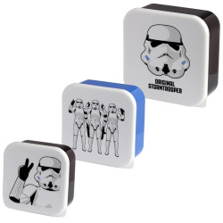 Set 3 tuppers Stormtrooper