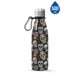 Botella térmica Calaveras