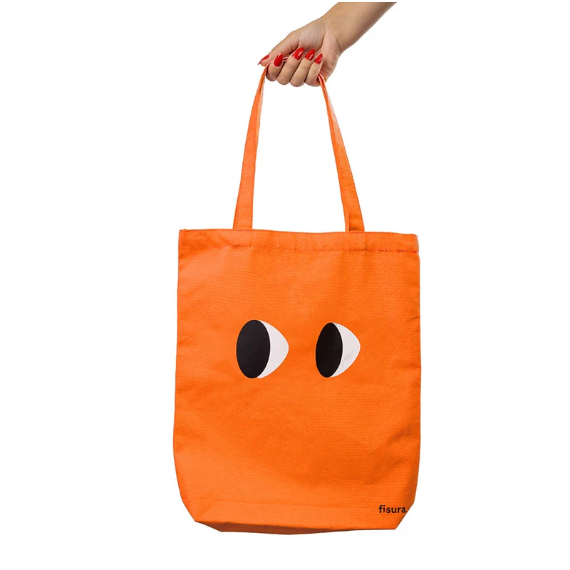 Bolsa ojos naranja
