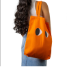 Bolsa ojos naranja