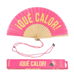 Abanico "QUE CALOR"