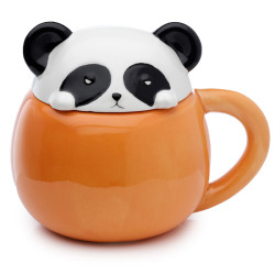 Tazón con tapa Panda