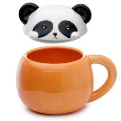 Tazón con tapa Panda