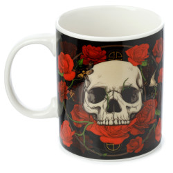 Taza Calavera y Rosas