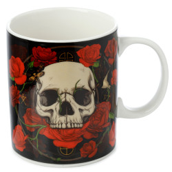Taza Calavera y Rosas