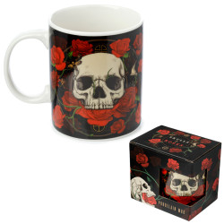 Taza Calavera y Rosas