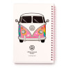 Libreta furgoneta hippy rosa