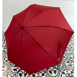 Paraguas liso Unisex Rojo