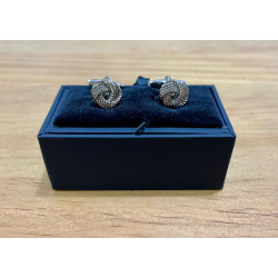 Gemelos Bola Plata