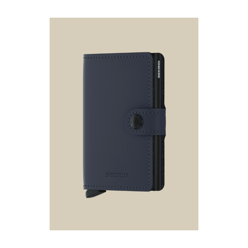 Tarjetero Secrid Matte Night Blue