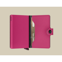 Tarjetero Secrid Yard Powder Fucsia