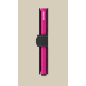 Tarjetero Secrid Mate Negro - Fucsia