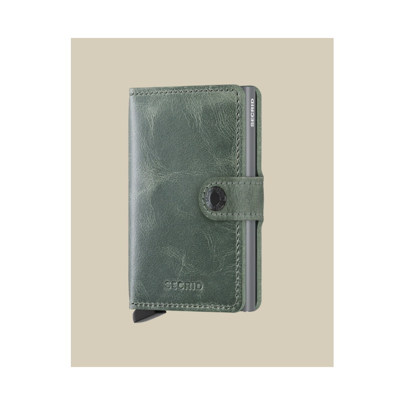 Tarjetero Secrid Vintage Sage