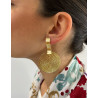 Pendientes Circulo dorado