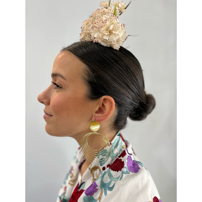 Pendientes Aros dorados