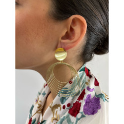 Pendientes Aros dorados