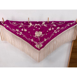 Mantoncillo Marina fucsia