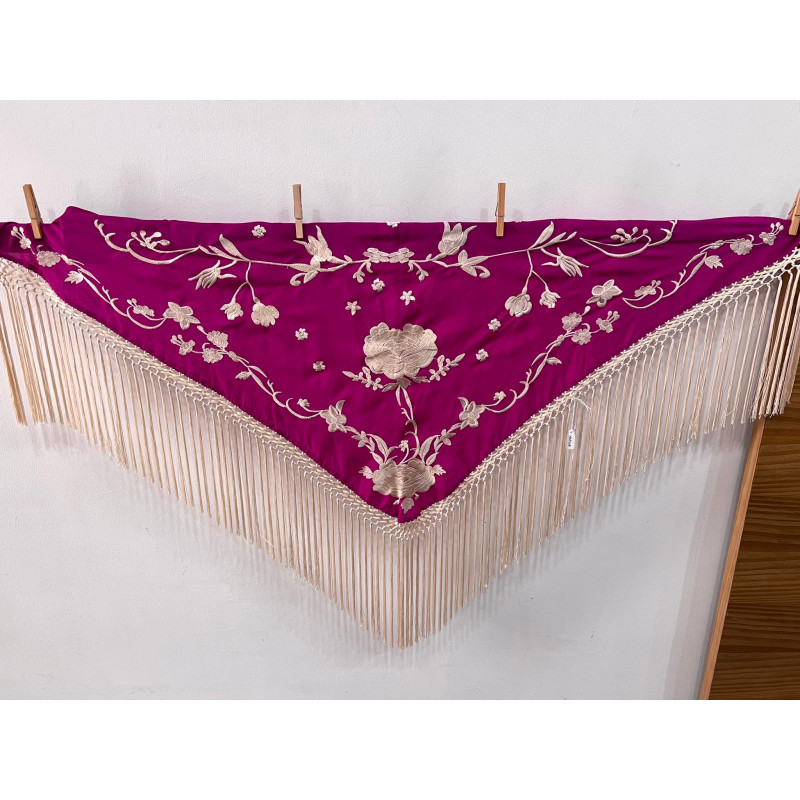 Mantoncillo Marina fucsia