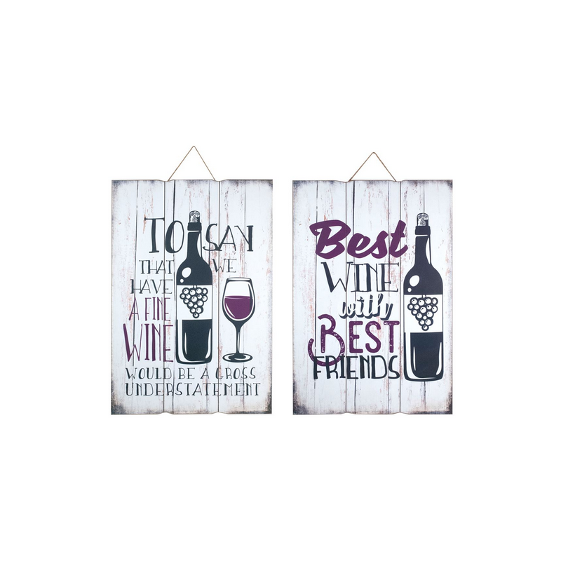 Tabla decoravia Vino