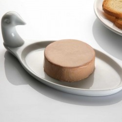 Plato de porcelana Pato