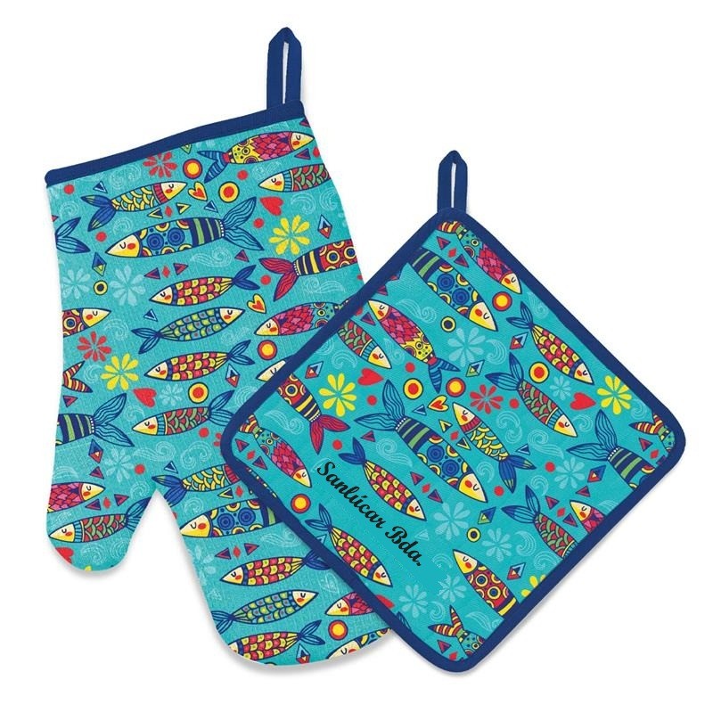 Set Manopla y Agarradera Sanlúcar Peces