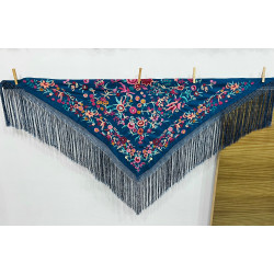 Mantoncillo Adela Azul