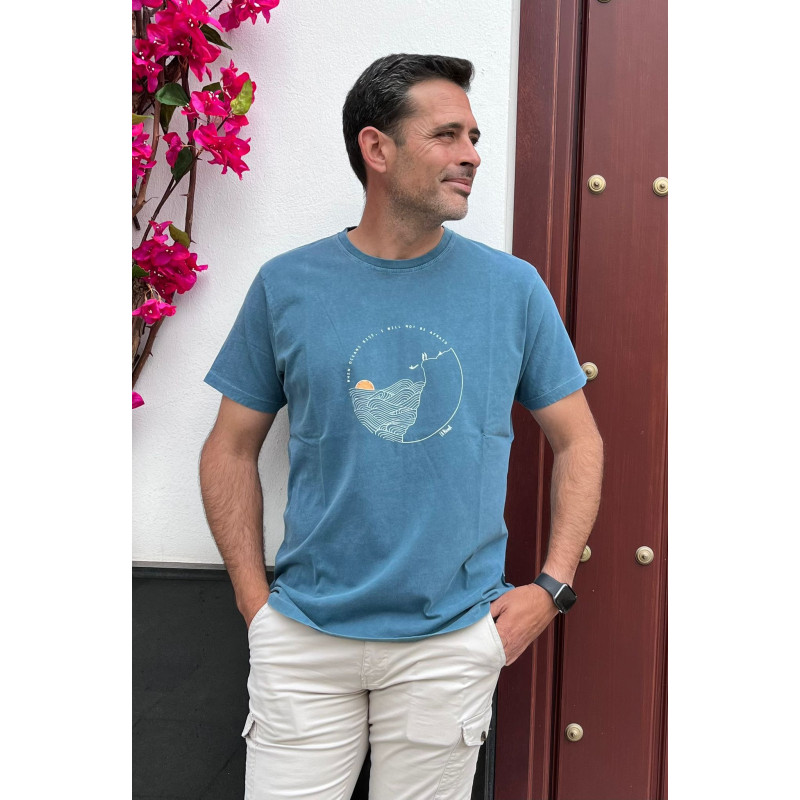 Camiseta Salto Azul Egeo