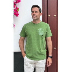 Camiseta Luna Musgo