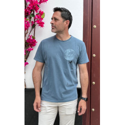 Camiseta Luna Azul Noche