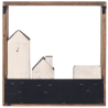 Cuadro Pueblo madera
