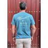 Camiseta Beach Club Azul Egeo