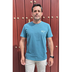 Camiseta Beach Club Azul Egeo