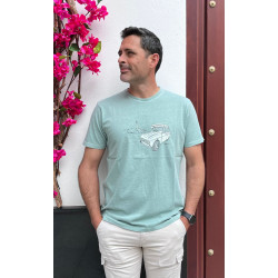 Camiseta 4 L Verde Hielo