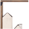 Cuadro Pueblo madera