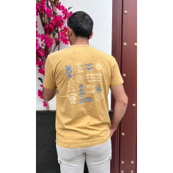 Camiseta Etnik Mostaza