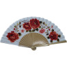 Abanico Rosas Rojas