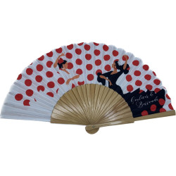 Abanico Dos Flamencas