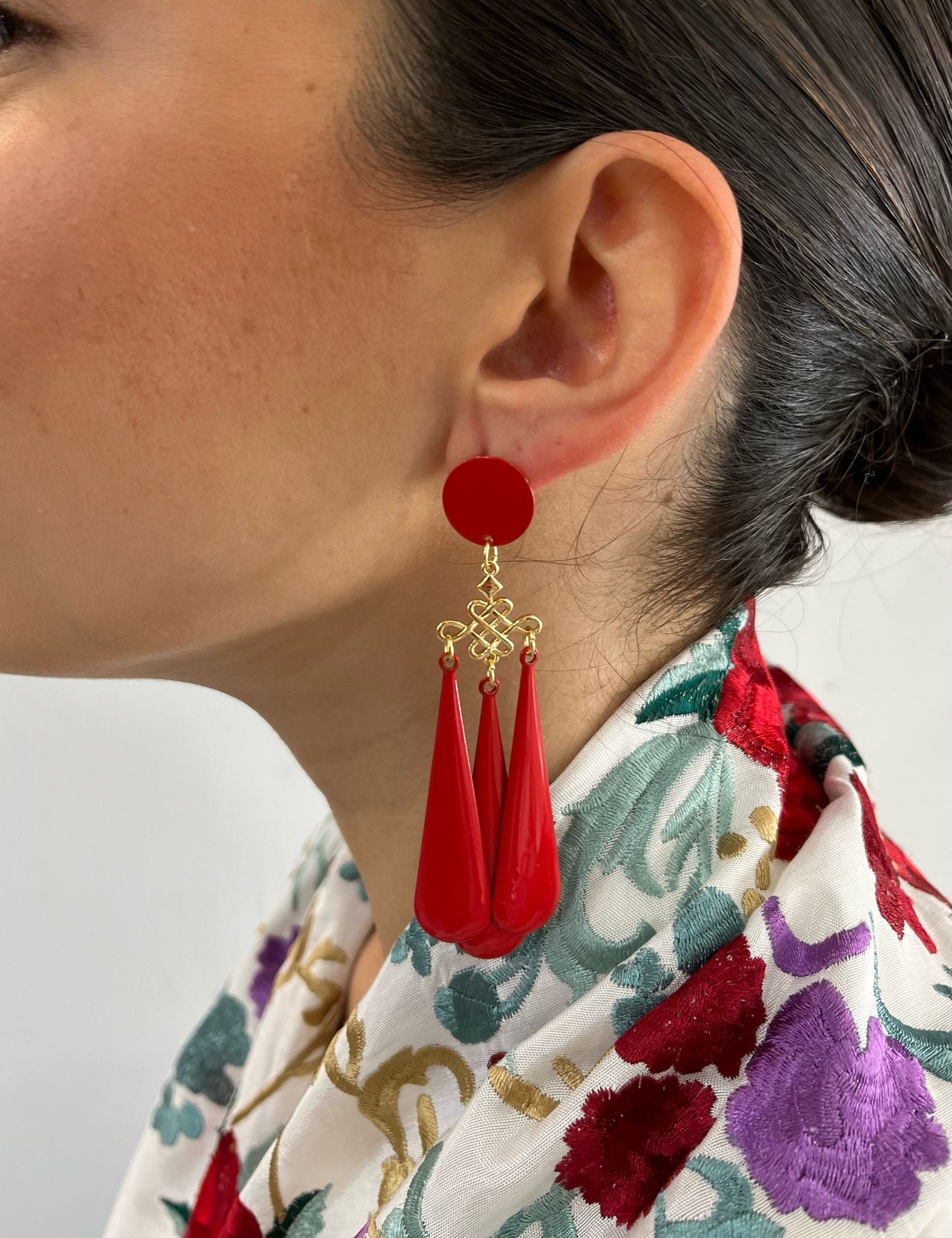 Pendientes Flamenca