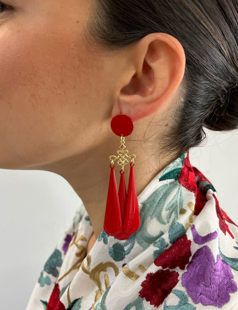 Pendientes Flamenca