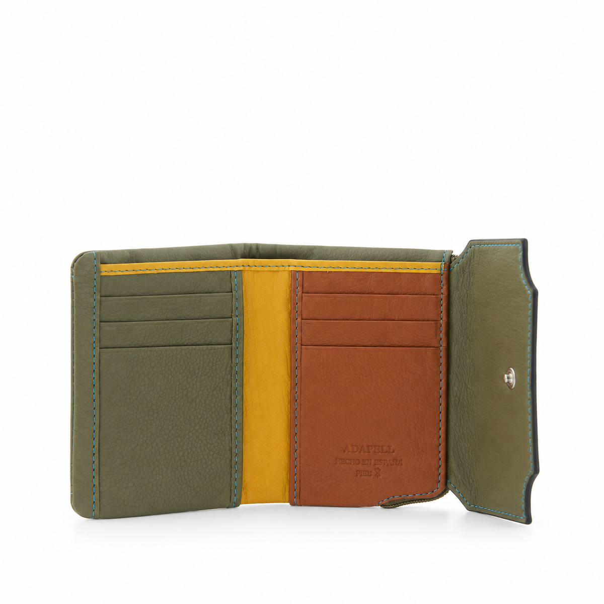 Cartera pequeña de mujer de piel Atellier