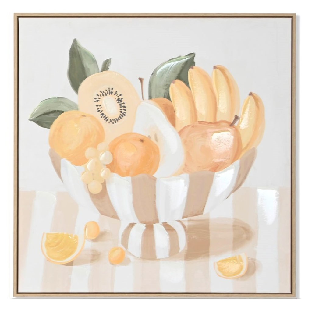 Cuadro bodegón frutero