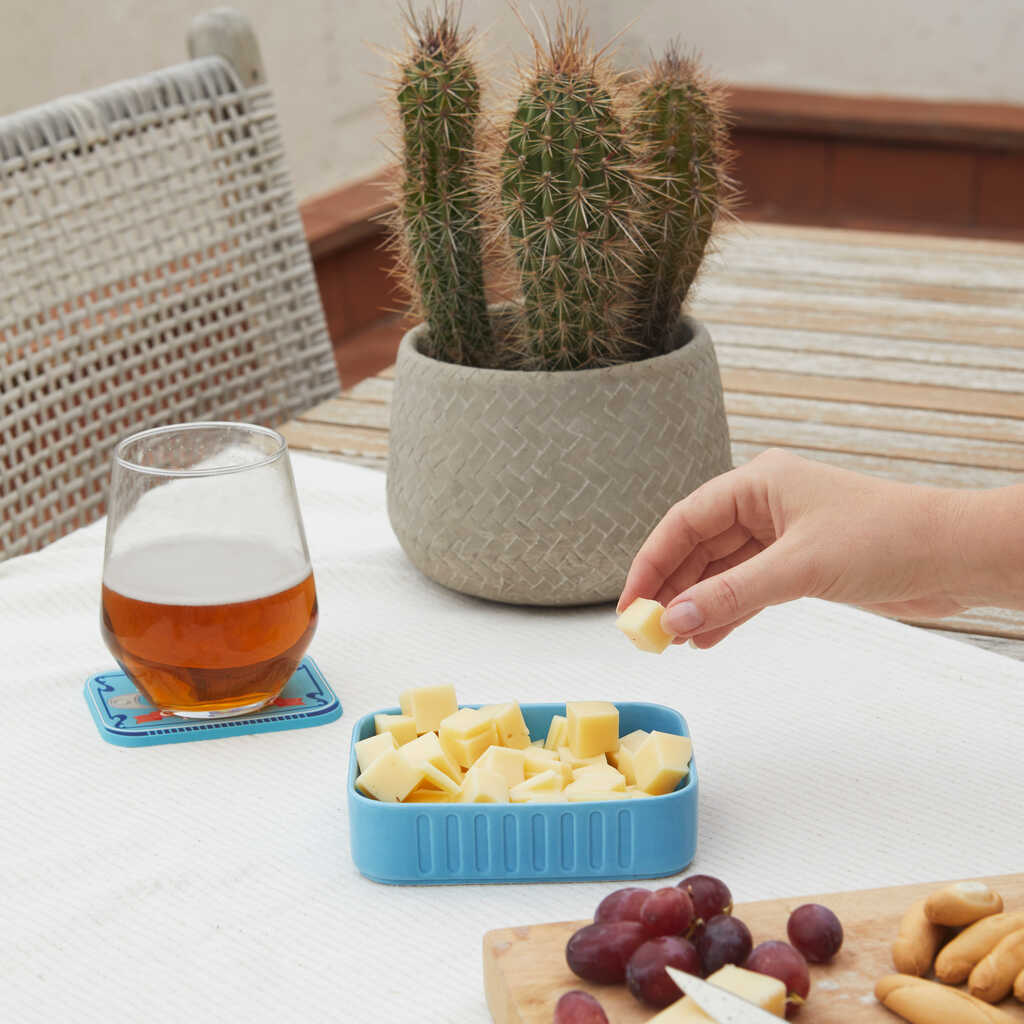 Cuenco de aperitivo lata celeste