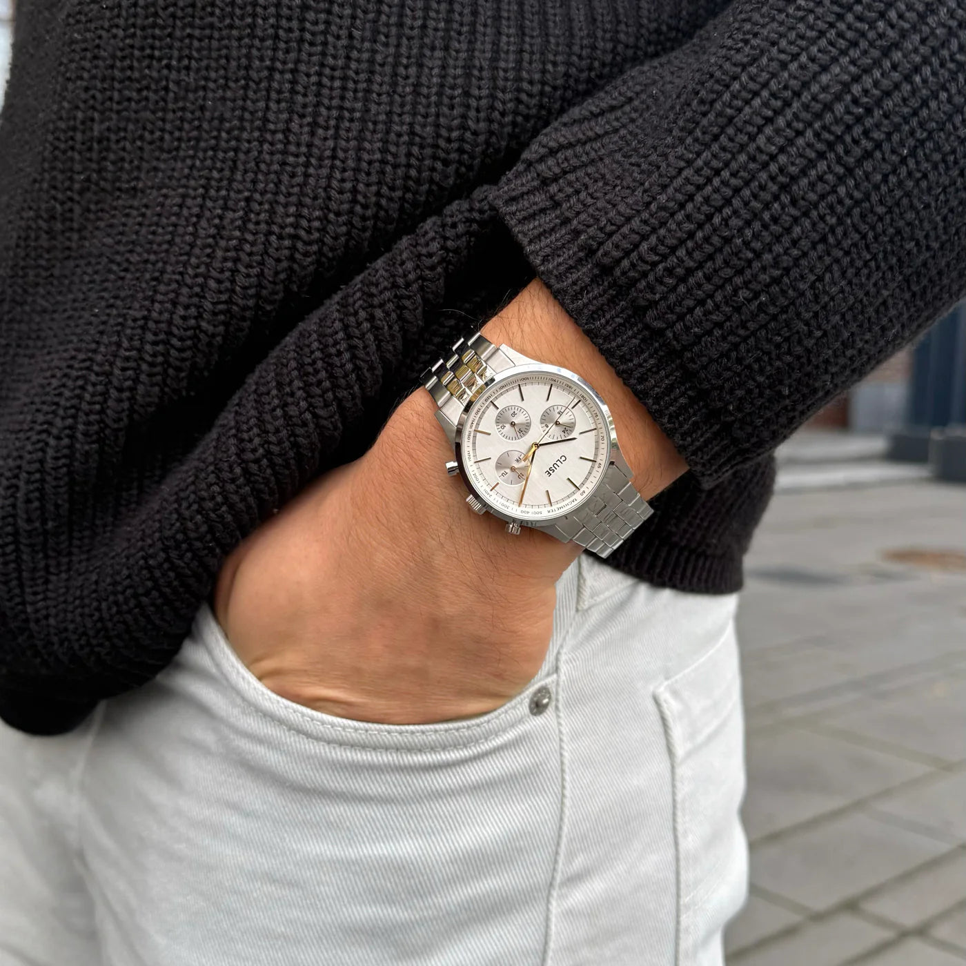 Reloj Anthéor Multifunction Watch Steel, Silver Colour, Two-Tone