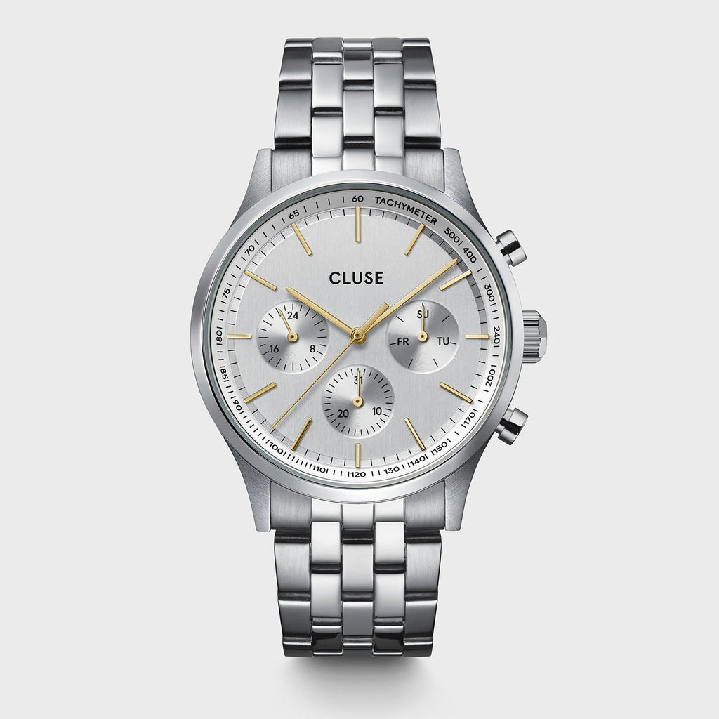 Reloj Anthéor Multifunction Watch Steel, Silver Colour, Two-Tone