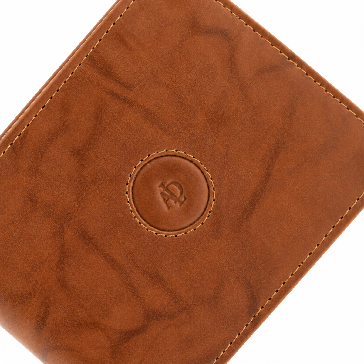 Cartera horizontal de hombre de piel Root