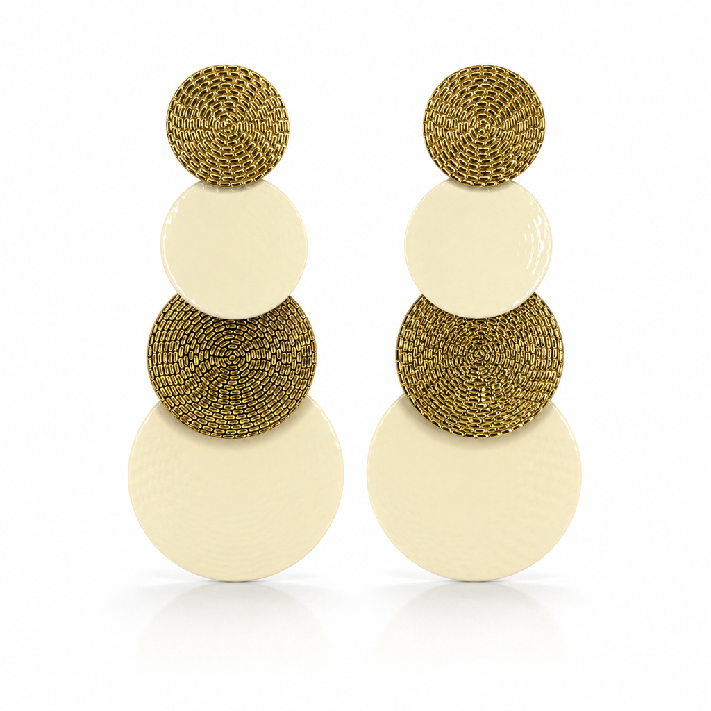 Pendientes Cuatro Lunas