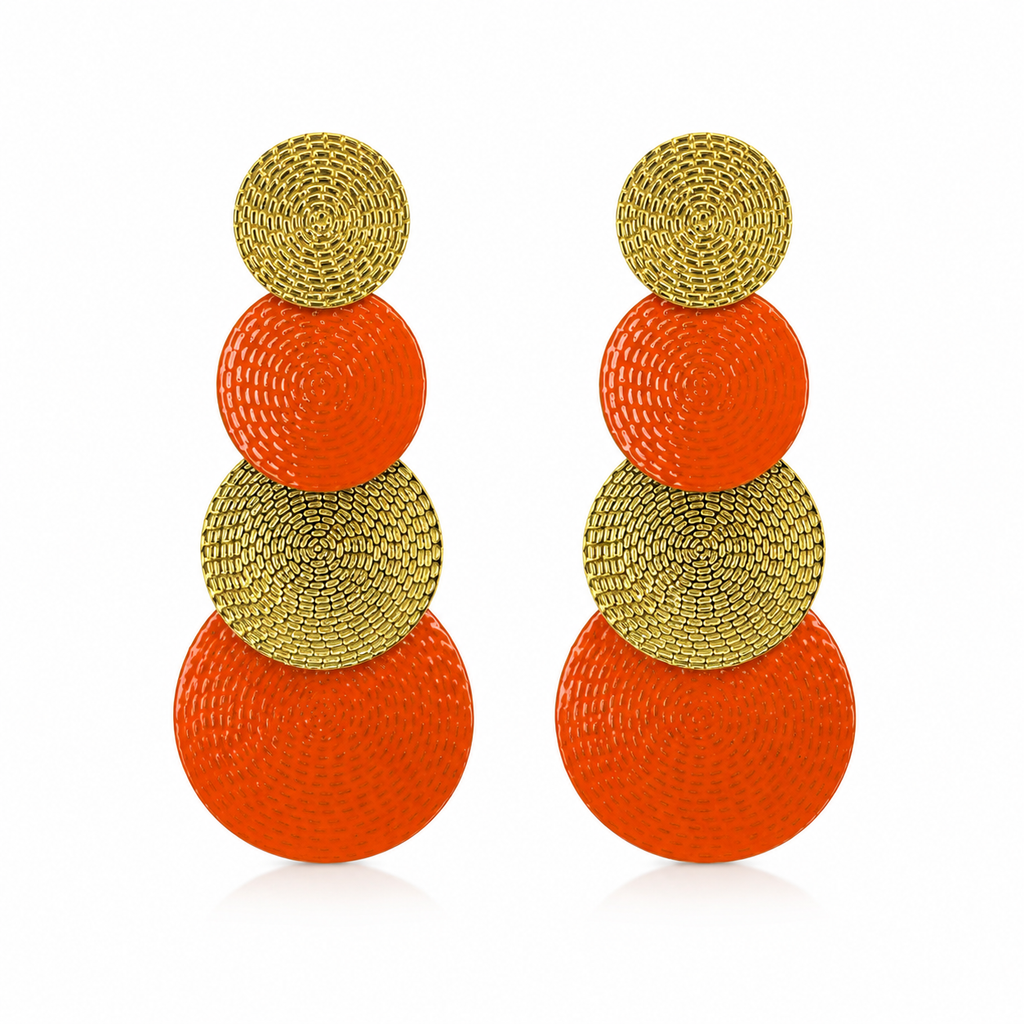 Pendientes Cuatro Lunas