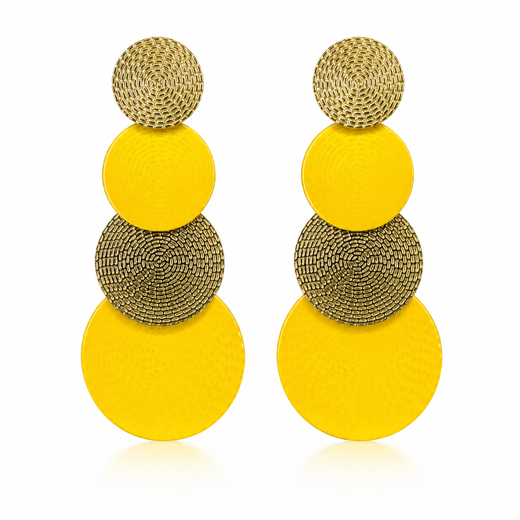 Pendientes Cuatro Lunas