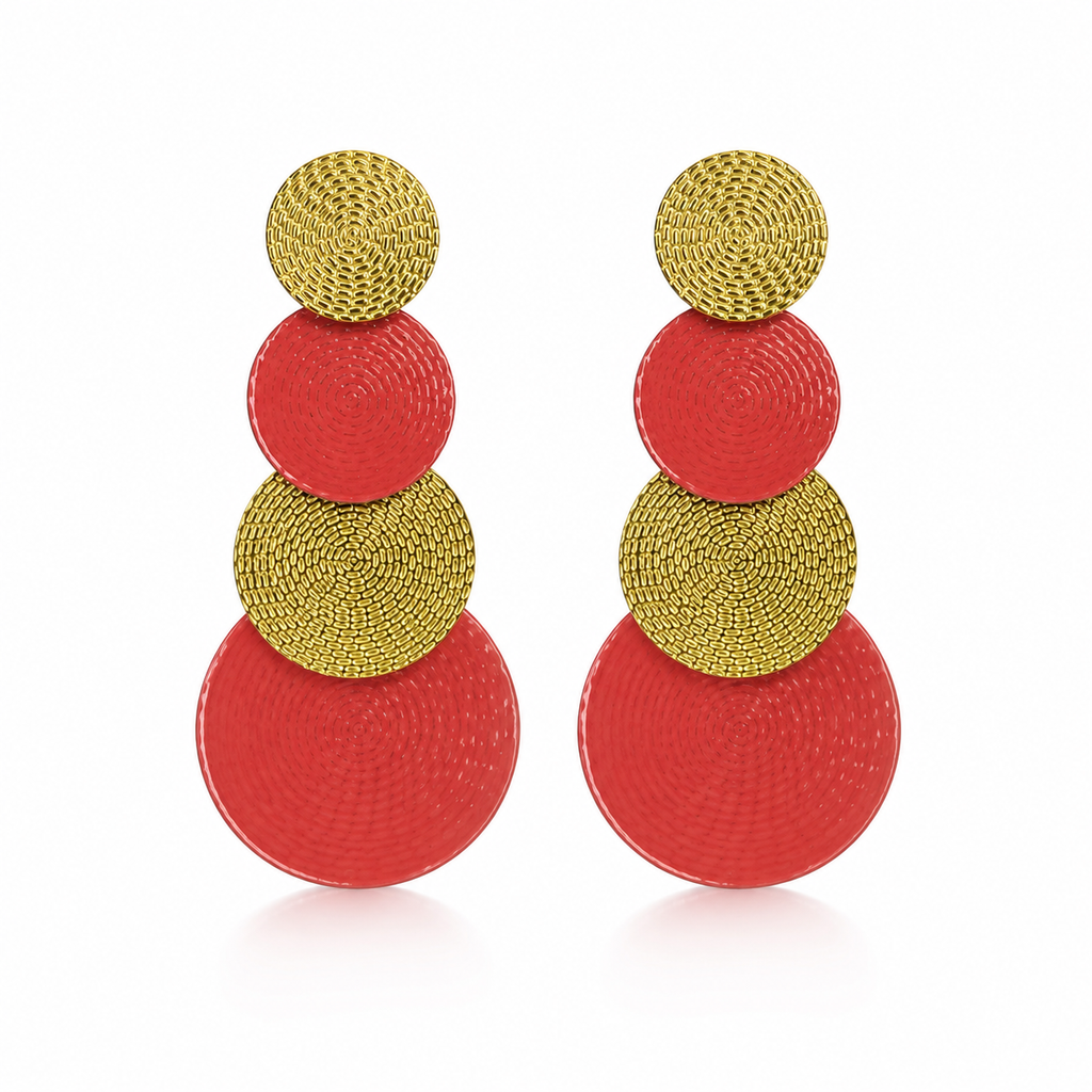 Pendientes Cuatro Lunas